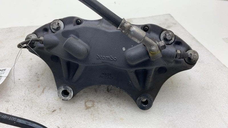 2012-2020 Tesla Model S MS Front Driver Side Caliper w/ Brake Hose Line Left LH