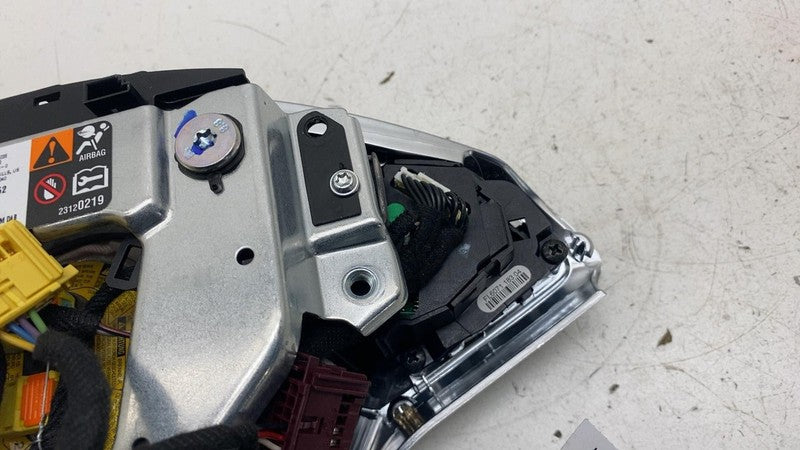 102338101F ⭕ 12-15 Model S MS Steering Wheel Airbag w/ Control Switch & Bezel 1023381-01-F