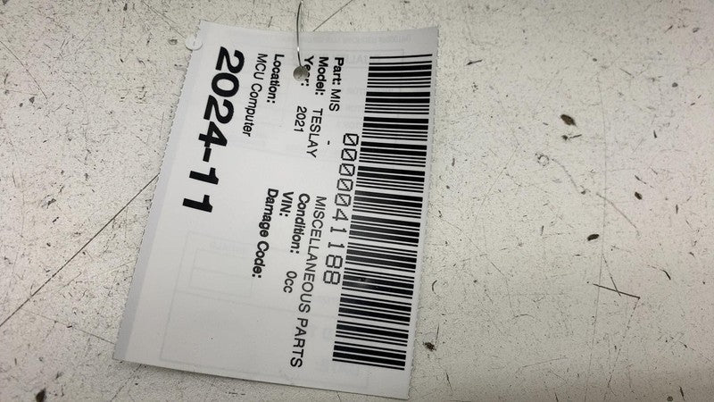 ⭕ 2020-2023 Tesla Model Y MY MCU Computer Media Control Module OEM 177