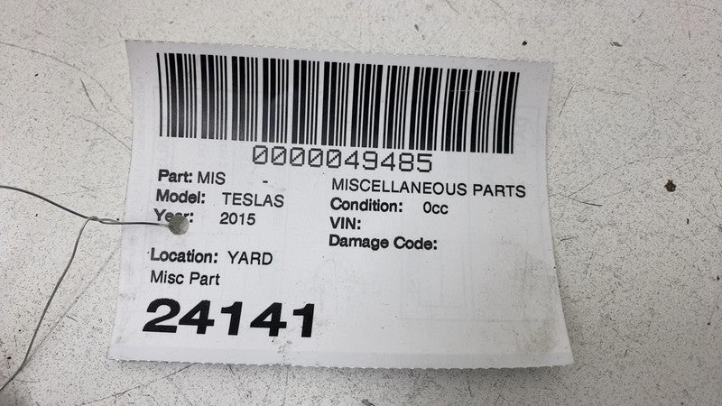 1046338-00 2012-2020 Tesla Model S Front Bumper Carrier Tube Reinforcement Bracket Assembly
