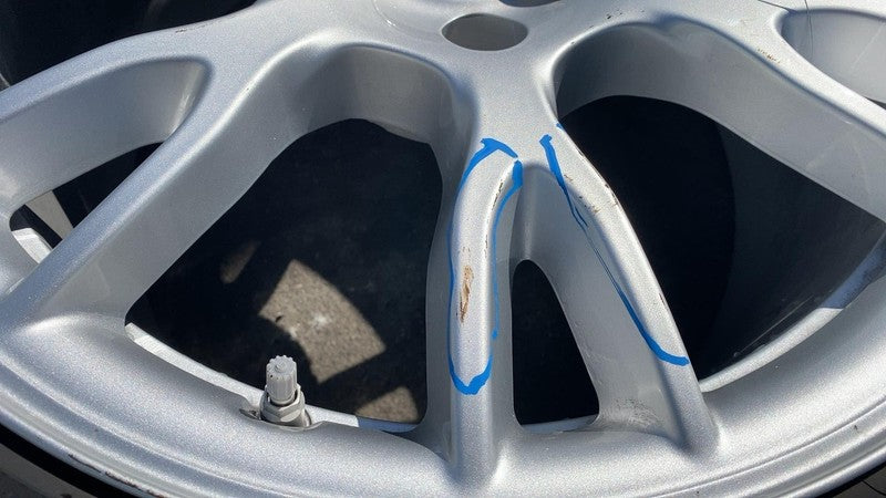 2021-2023 Tesla Model S PAIR of Rear Wheel Rim 19" w/ Continental Tire 285/40R19