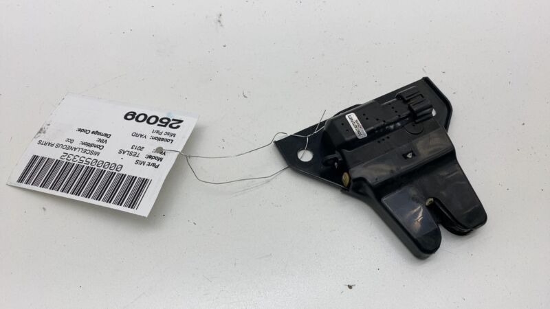 2012-2020 Tesla Model S MS Front Bonnet Hood Latch Catch Lock Assembly Black OEM