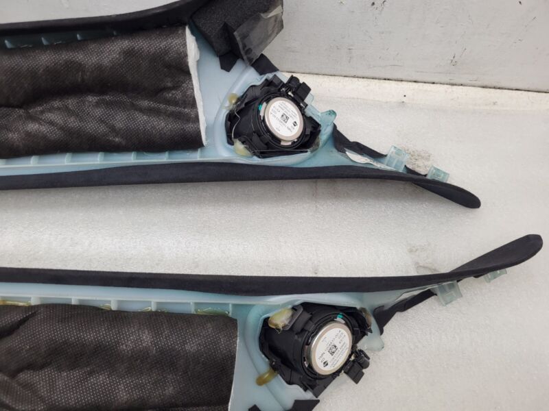 100248806K ⭕16-20 Model S Left & Right Upper A-Pillar Cover Trim 1002488-06-K/1007440-06-K
