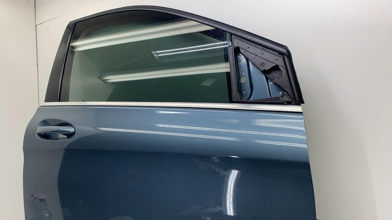 ⭕ 13-19 Mercedes-Benz B-Class Front Passenger Door Shell Panel Right RH Blue 894