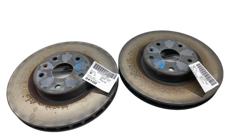 Does not apply ⭕ 2022 2023 2024 Rivian R1T Front Left & Right Brake Rotor Set x2