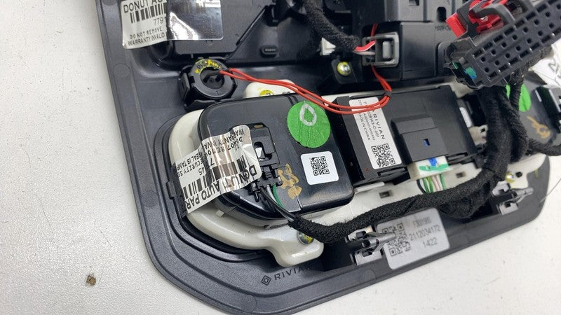 ⭕ 2022 Rivian R1T Overhead Dome Light Hazard Button Switch Panel PT000