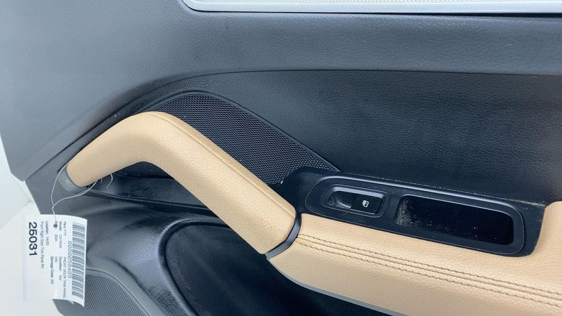 ⭕ 2024 Porsche Cayenne Front Passenger Side Door Panel Trim Cover Black Right RH