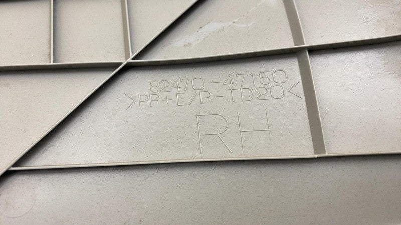 6247047150 ⭕2023-2025 Toyota Prius Rear Right C-Pillar Upper Quarter Trim Cover 62470-47150