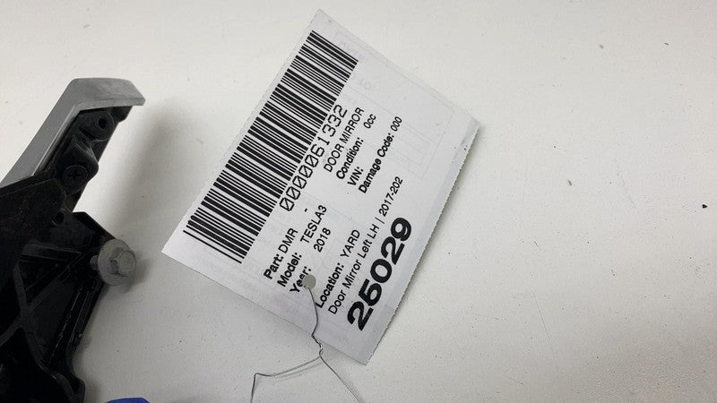 ⭕ 17-20 Model 3 Driver Side Exterior Rear View Door Mirror Left Red PP