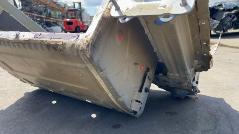 ⭕ 2017-2023 Tesla Model 3 Rear Tail Panel Bucket + Upper & Lower Rail Structural
