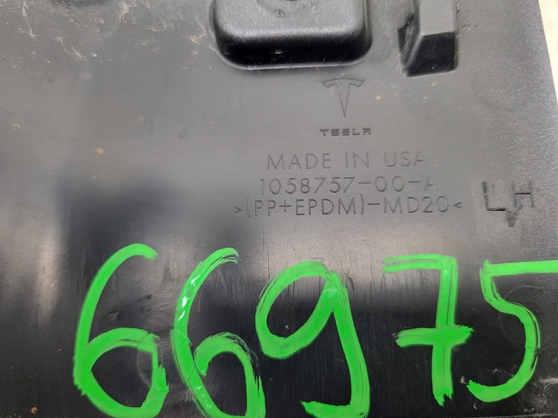 1058757 00 A ⭕16-20 Tesla Model S Rear Left Wheel Fairing Splash Guard End Cover 1058757-00-A