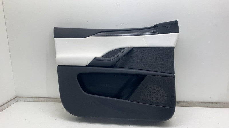 1609947-00-E ⭕ 21-24 Model X Front Left Door Panel Trim Card Cover w/ Molding LH 1609947-00-E