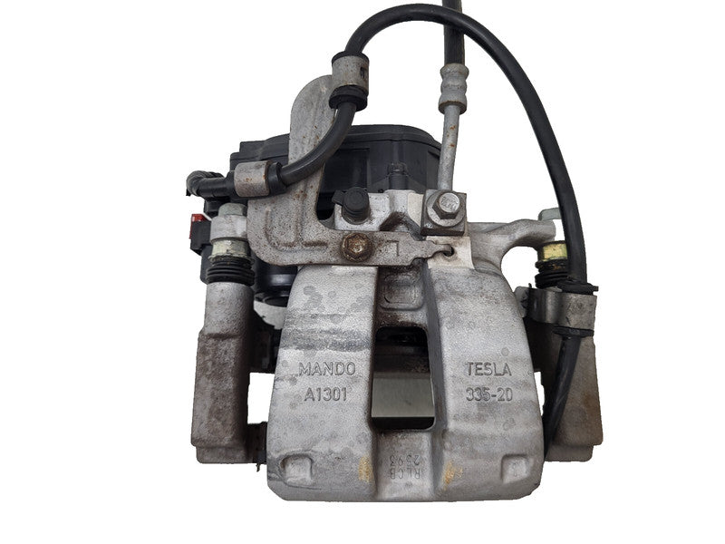 104462300G ⭕ 2017-2025 Tesla Model 3 Rear Left Caliper w/ Brake Line Hose BASE 1044623-00-G