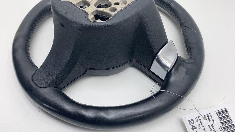 2011-2014 Porsche Cayenne Front Driver Steering Wheel w/ Control Switches Black