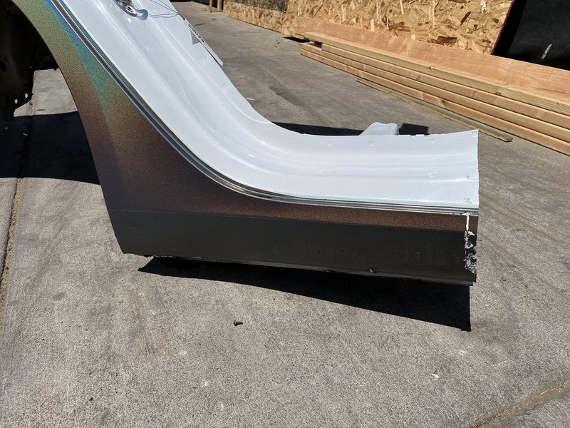 ⭕ 21-23 Tesla Model 3 Rear Right Quarter Panel Structural Frame Cut White - PPSW