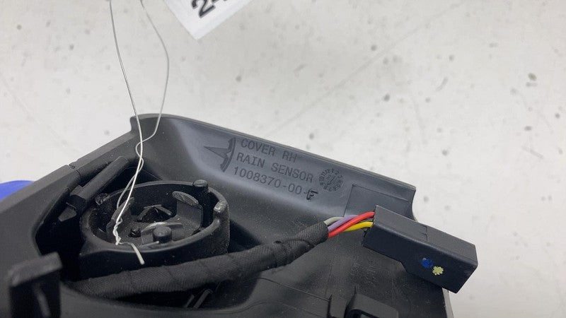 100836900F ⭕ 12-15 Model S Front Windshield Interior Rear View Mirror w/ Cover 1008369-00-F