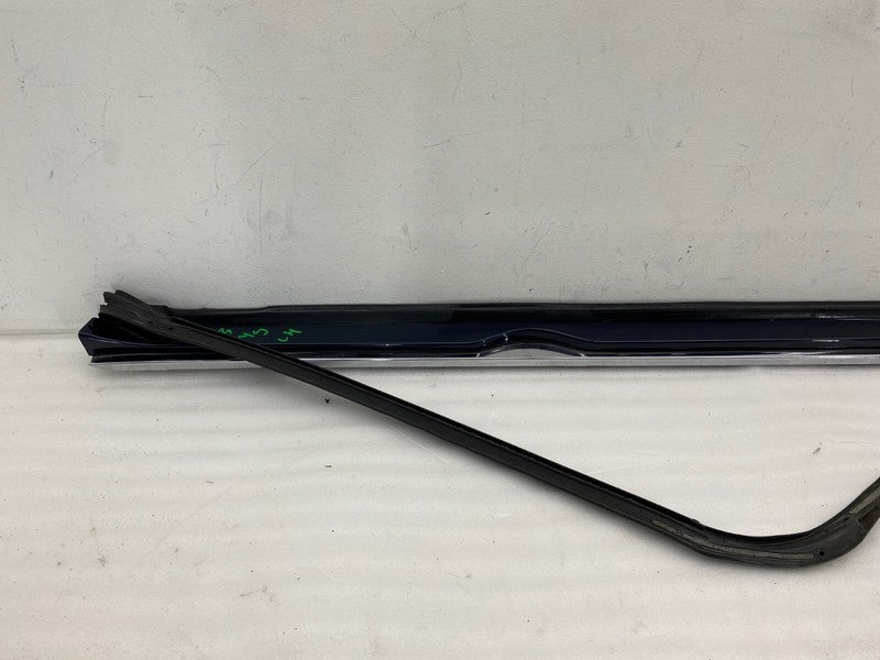 ⭕2012-2023 Tesla Model S MS Left Rocker Panel Scuff Plate Molding w/ Rubber Seal