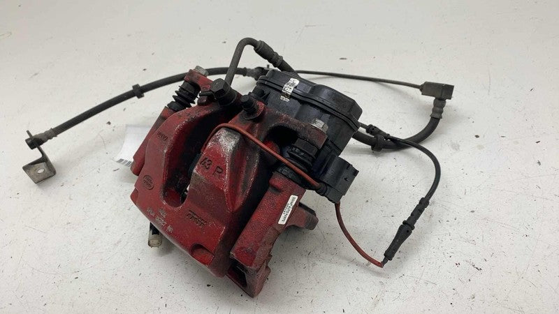 ⭕ 14-17 Range Rover Sport Rear Passenger Caliper Red w/ Brake Hose Line Right RH