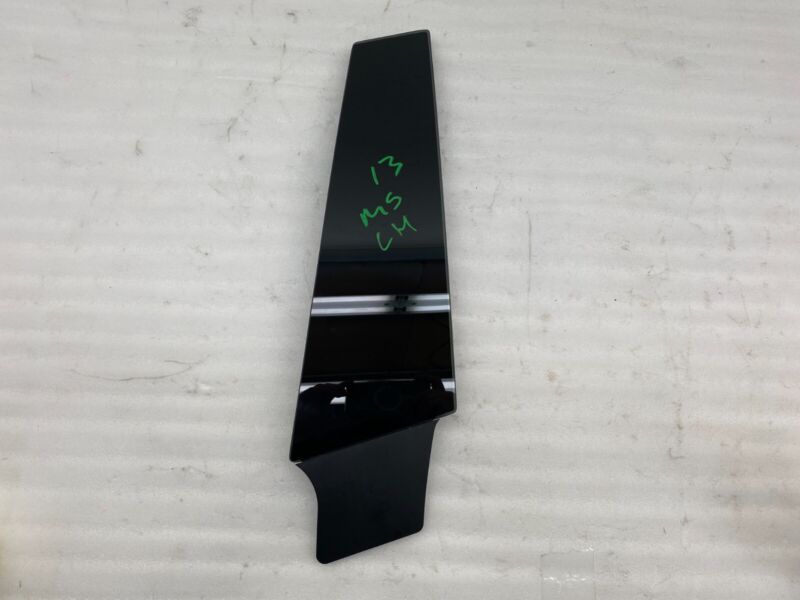 14942 2012-2015 Tesla Model S MS Driver Side B-Pillar Molding Applique Glass Trim Left