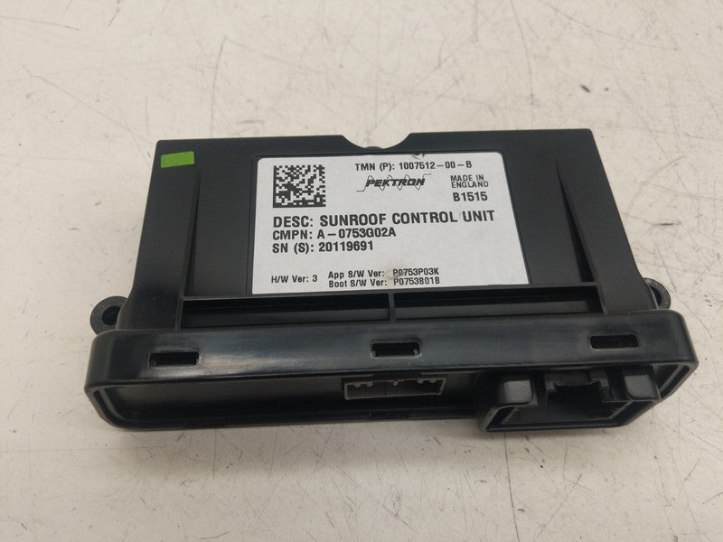 1007512-00-B ⭕ 2012-2020 Tesla Model S Sunroof Moon Roof Control Module Unit 1007512-00-B OEM