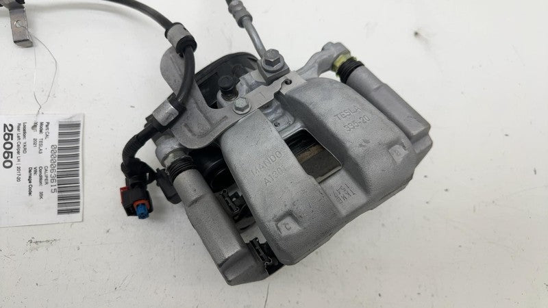 1044623-00-H ⭕ 2017-2025 Tesla Model 3 Rear Left Caliper w/ Brake Line Hose BASE 1044623-00-H