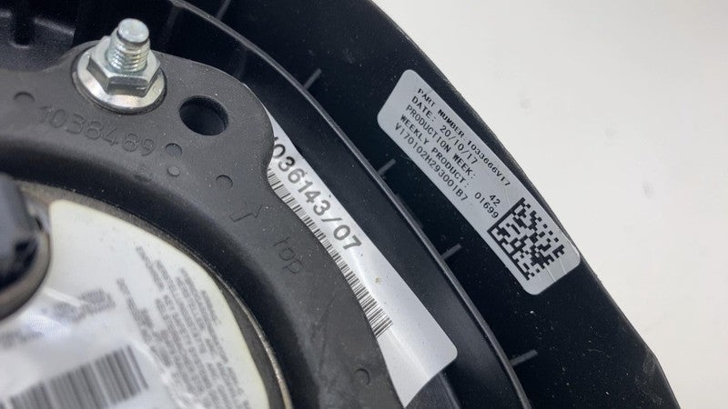 33687036404 ⭕ 2014-2021 BMW i3 I01 Front Driver Steering Wheel SRS Airbag Gray Assembly OEM
