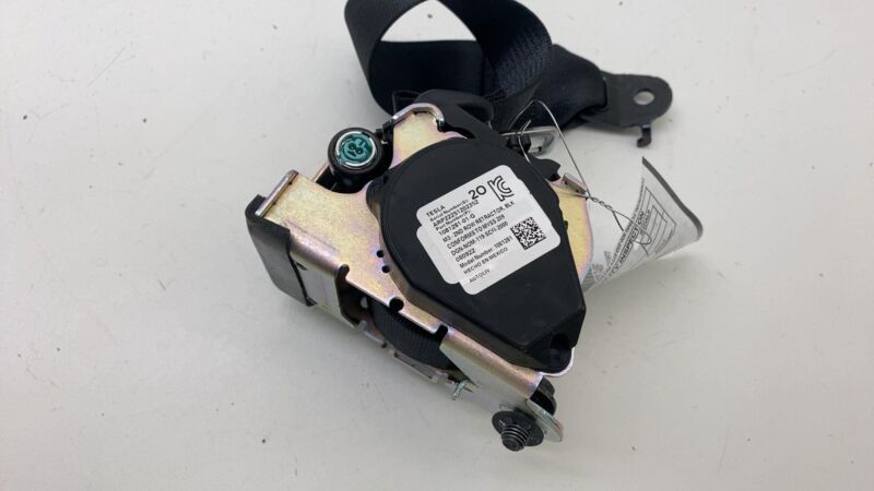2017-2023 Tesla Model 3 Rear Left or Right 2nd Row Seat Belt Retractor Black OEM