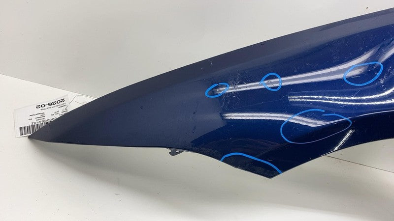 2012-2020 Tesla Model S Front Driver Side Fender Shell Panel Left LH Blue - PPSB
