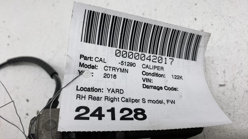 ⭕ 2011-2016 Mini Cooper Countryman Rear Passenger Side Brake Caliper Right FWD