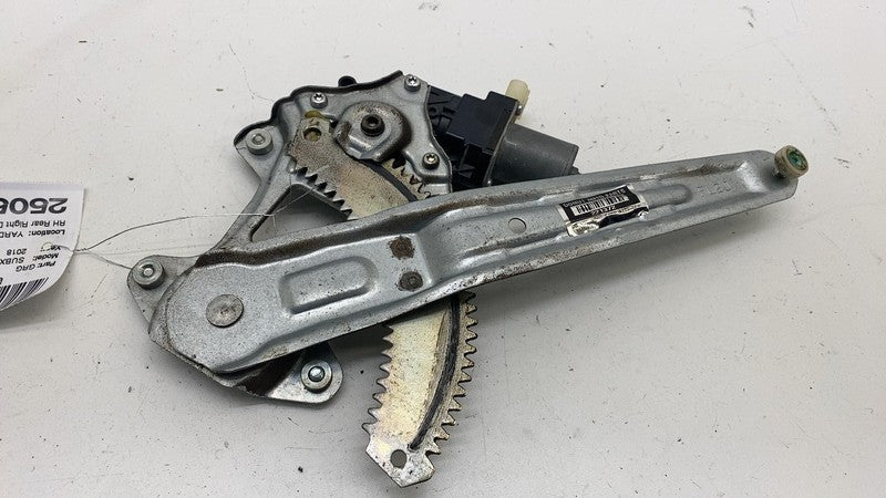 ⭕ 2018-2023 Subaru XV Crosstrek Rear Passenger Side Door Window Regulator Right