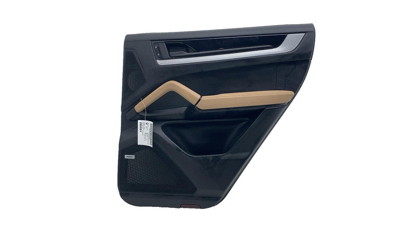 ⭕ 2019-2024 Porsche Cayenne Rear Driver Side Door Panel Trim Cover Bla
