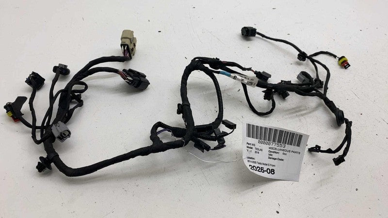 ⭕2014-2020 Tesla Model S Front End Bumper Wiring Harness Cable Wire 10