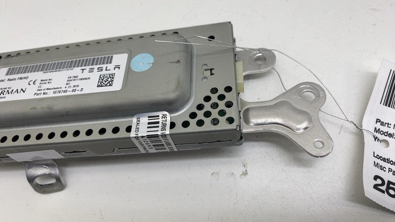 107974900D ⭕ 2017-2023 Tesla Model 3 Harman Becker Radio FM/HD Receiver Module 1079749-00-D