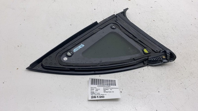 149574070J ⭕ 2020-2024 Tesla Model Y MY Rear Left Quarter QTR Window Glass LH 1495740-70-J