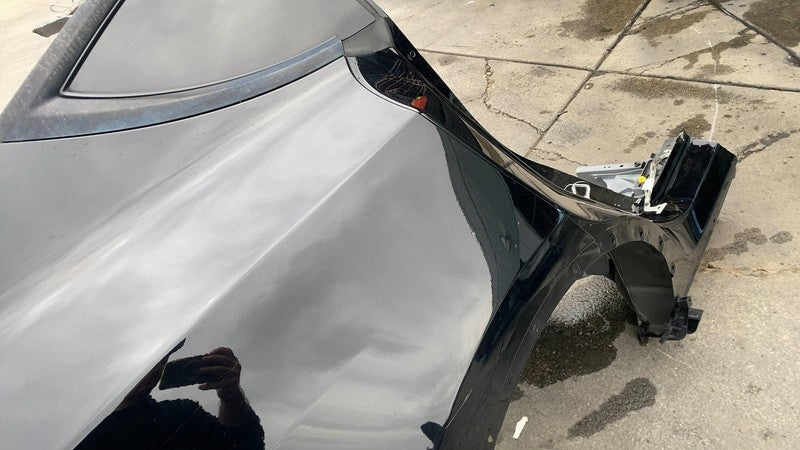 ⭕ 2020-2024 Tesla Model Y Rear Right Quarter Panel Structural Cutout Black PBSB