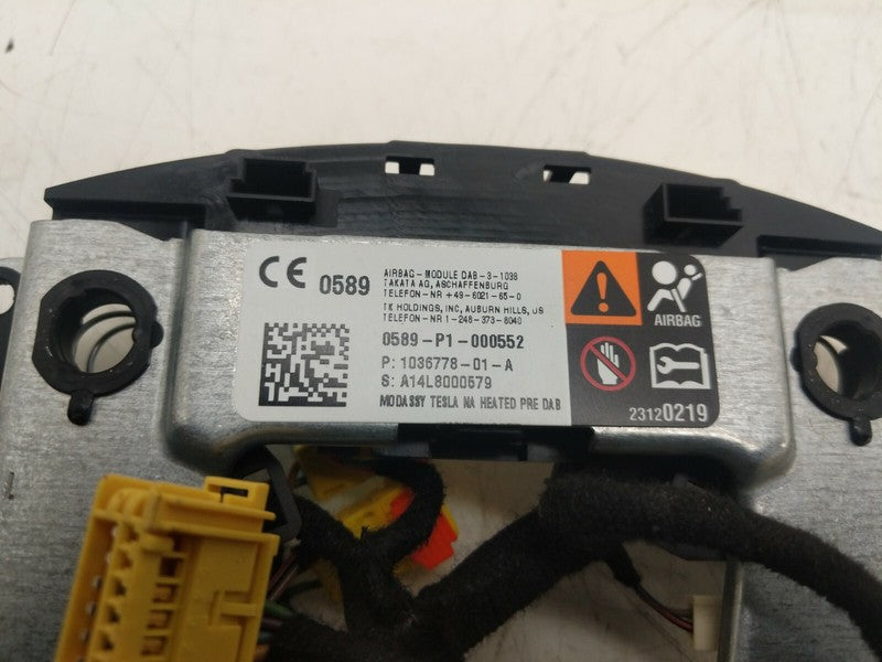 1036774-00-C ⭕12-20 Model S X Steering Wheel Plate Bracket & Heat Control Module 1036774-00-C