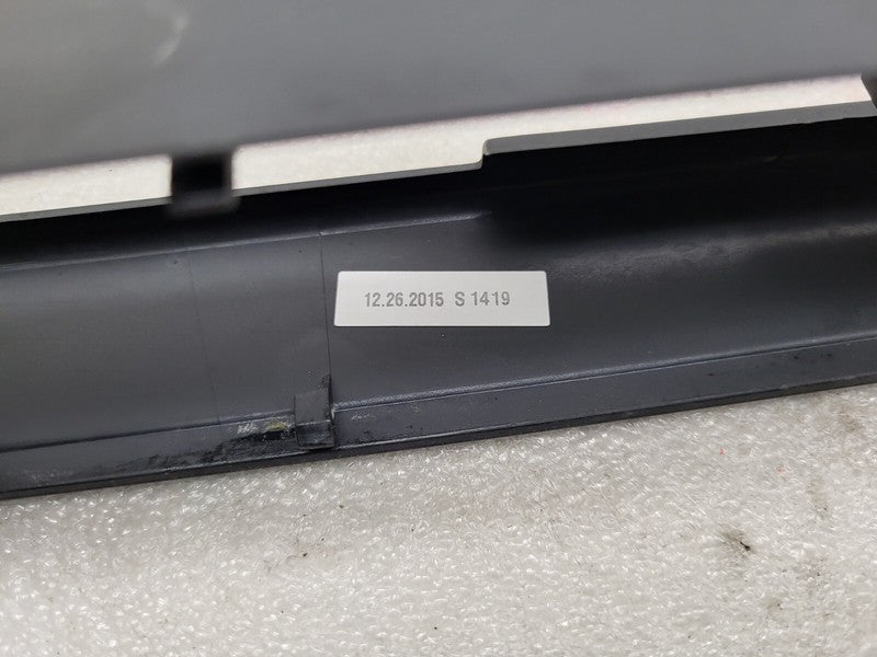 106235800A ⭕ 16-20 Tesla Model X Rear Right Seat Track Lashing Rail Cover Trim 1062358-00-A