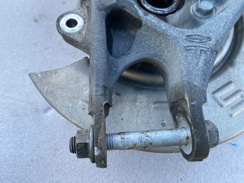 107216000A ⭕ 16-20 Model S X Rear Left Spindle Knuckle Wheel Hub & Dust Shield 1072160-00-A