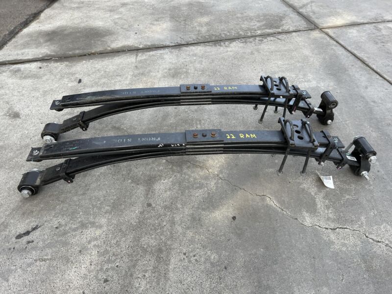 68349437AD 2019-2024 Ram 3500 Leaf Spring Pair Rear Right & Left Suspension OEM 68349437AD