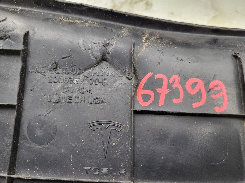 1006328-00-F ⭕12-15 Model S Front Left & Right Underhood Apron Trim 1006328-00-F/1006327-00-E