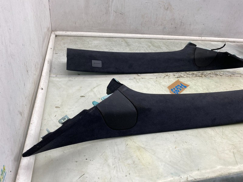 ⭕ 12-20 Model S Front Left & Right A-Pillar Upper Trim 1007440-06-K/10