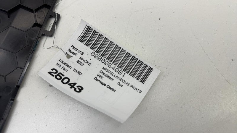 LJ8BR020C62ACW ⭕21-24 Mustang Mach-E Left Under Dash Fuse Box Lower Cover Trim LJ8B-R020C62-ACW