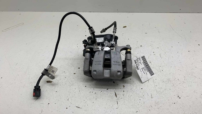⭕ 17-25 Tesla Model 3 Rear Left Brake Caliper w/ Brake Hose Line LH 10