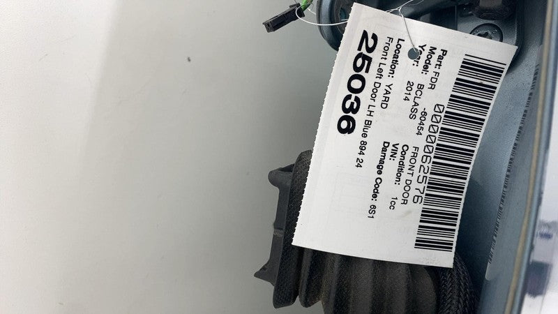 ⭕13-19 Mercedes-Benz B-Class Front Driver Side Door Shell Panel Left LH Blue 894