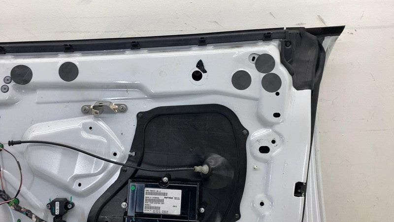 ⭕ 12-15 Tesla Model S Front Passenger Side Door Shell Panel Right White - PPSW