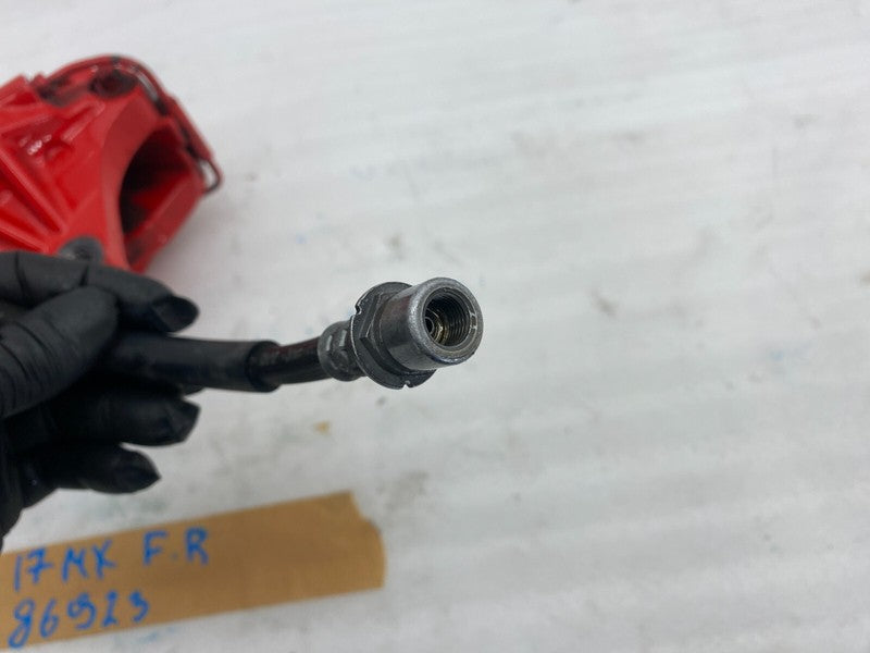 ⭕ 2016-2020 Tesla Model X Front Passenger Side Caliper w/ Brake Hose Line Right