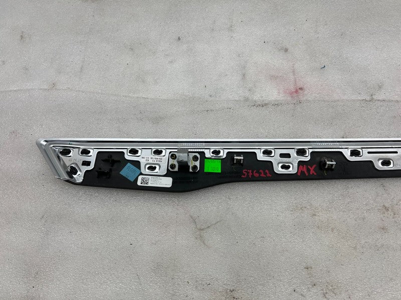 1035826 07 A ⭕ 16-20 Model X Rear Left Door Trim Card Molding Obeche Open Pore 1035826-07-A