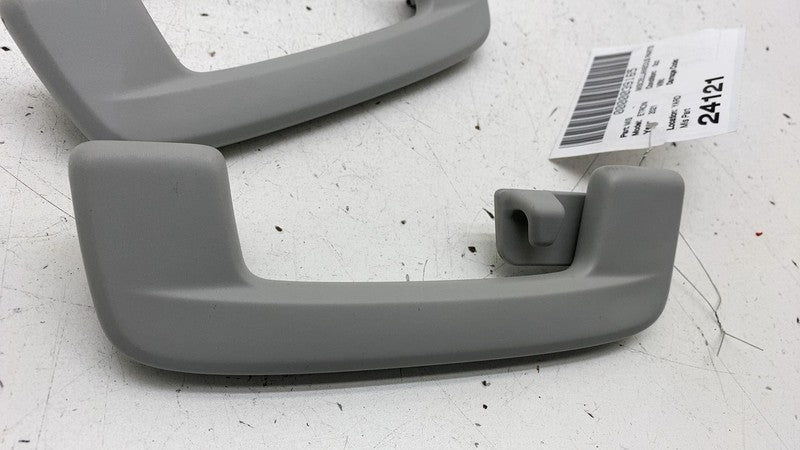 ⭕ 2019-2023 Audi e-Tron SET of Interior Roof Headliner Grab Handle Bar Gray OEM