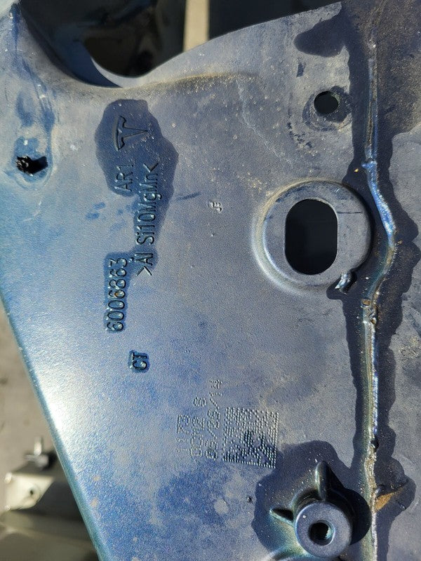 101353600A ⭕ 12-15 Tesla Model S Front Right Body Quarter Panel Fender Apron Frame Cutout