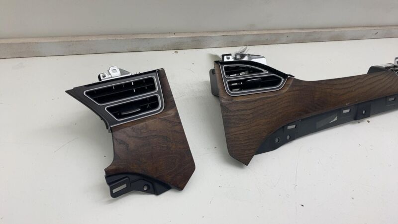 109687700A 2012-2020 Tesla Model S X SET of Dash A/C Air Vent Outlet Dashboard Trim Panel